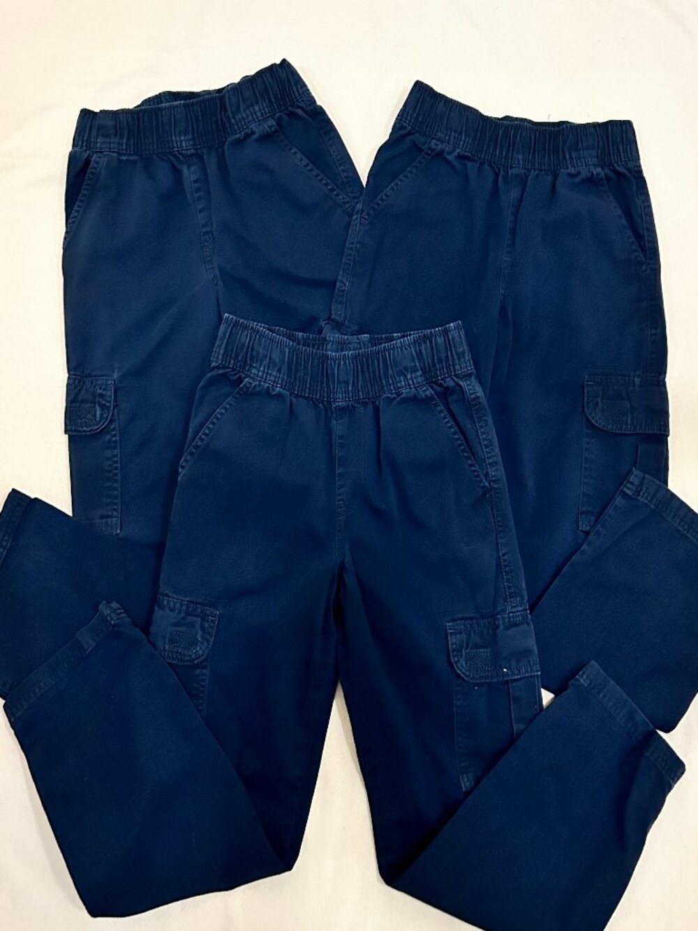 Bundle: (3) Pull On Cargo Pants - Size 8